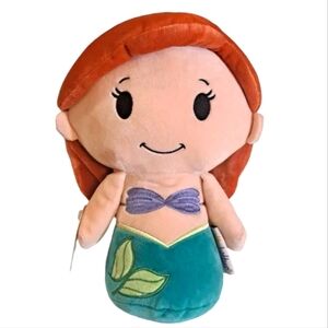 NWT Hallmark Itty Bittys Biggys The Little Mermaid Ariel 11" Plush Doll
